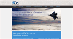 Desktop Screenshot of ispatechnology.com